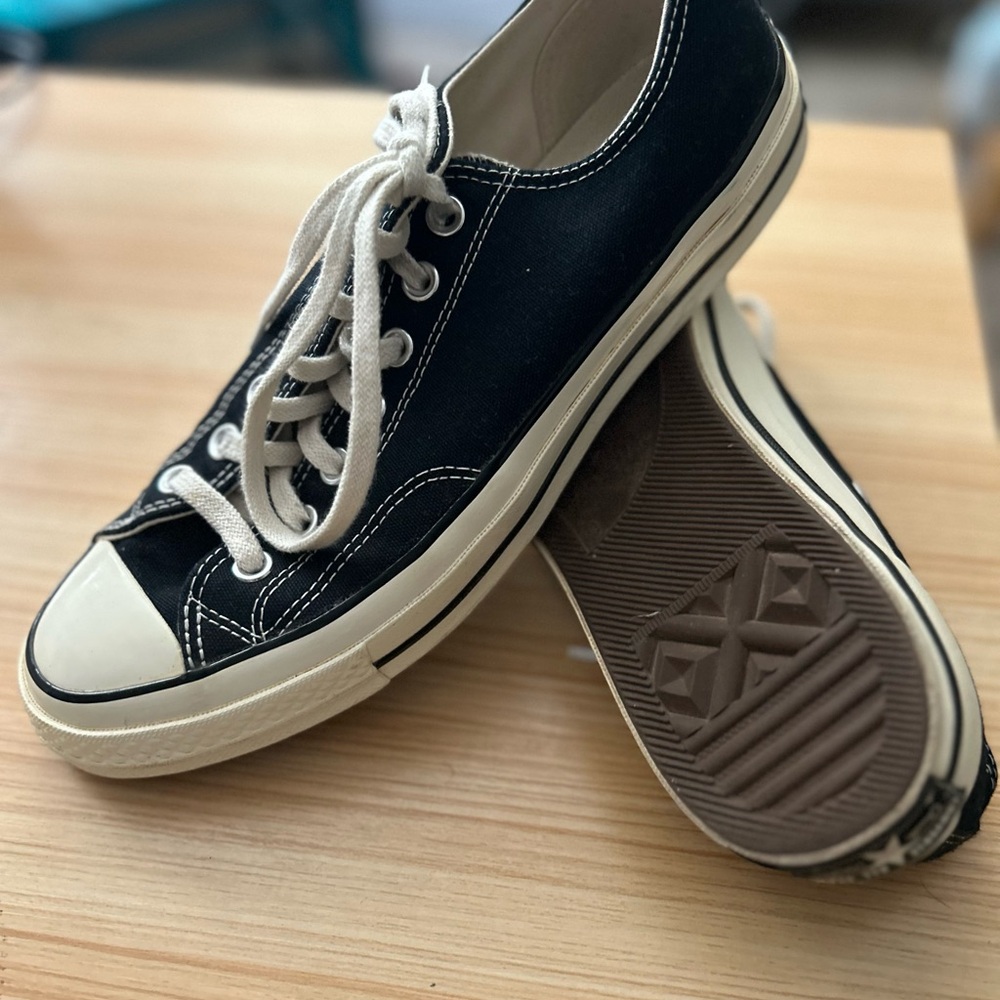 Converse Chuck Taylor Cream Canvas Sneakers